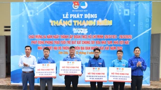 Huyện đoàn Bát Xát phát động Tháng Thanh niên và phong trào chung tay xóa nhà tạm, nhà dột nát