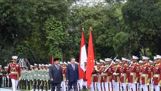 Lễ đón Tổng Bí thư Tô Lâm và Phu nhân thăm cấp nhà nước Cộng hòa Indonesia