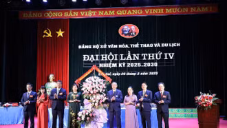 Đại hội Đảng bộ Sở Văn hóa, Thể thao và Du lịch lần thứ IV, nhiệm kỳ 2025 - 2030