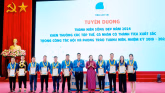 10 cá nhân được tuyên dương “Thanh niên sống đẹp” năm 2024
