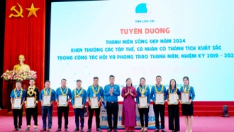 10 cá nhân được tuyên dương “Thanh niên sống đẹp” năm 2024