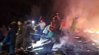 Cháy nhà dân gây thiệt hại gần 100 triệu đồng