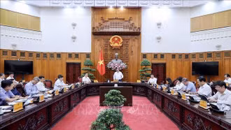 Thủ tướng chủ trì họp xây dựng luật, sửa đổi một số luật trong lĩnh vực tài chính