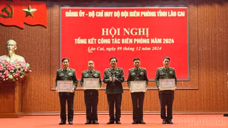 Hội nghị tổng kết công tác biên phòng năm 2024