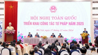 Quang cảnh hội nghị. (Ảnh: Báo điện tử Chính phủ)