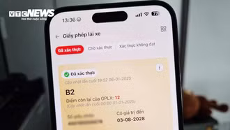 Làm thế nào để kiểm tra điểm của giấy phép lái xe?