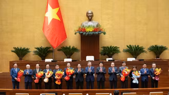 Thông cáo báo chí số 06, Kỳ họp bất thường lần thứ 9, Quốc hội khóa XV: Bổ sung 2 Phó Thủ tướng và 2 Phó Chủ tịch Quốc hội