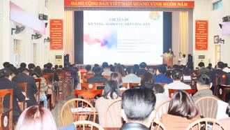 Khai giảng lớp bồi dưỡng nghiệp vụ tiếp công dân, xử lý đơn, giải quyết khiếu nại, tố cáo