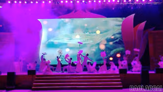 Miệt mài tập luyện vì một đêm giao thừa giàu bản sắc