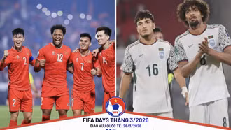 Đội tuyển Việt Nam đấu với Bangladesh trước trận gặp Malaysia