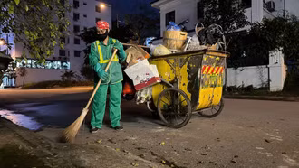Để có những tuyến phố sạch đẹp trong ngày Tết