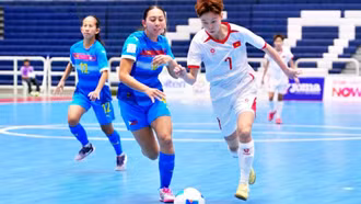 Việt Nam có chiến thắng đầu tiên tại giải Futsal nữ Đông Nam Á 2026