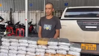 Triệt phá đường dây vận chuyển ma túy từ Tam giác Vàng về Việt Nam, thu giữ gần trăm bánh ma túy