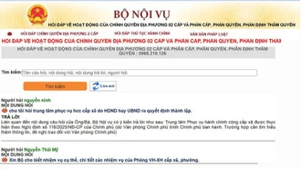 Giải đáp thông tin về hoạt động của chính quyền địa phương 2 cấp