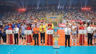 Khai mạc Giải Bóng chuyền nữ quốc tế VTV Ferroli Cup năm 2025