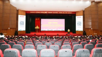 Gần 12.000 đại biểu tham dự hội nghị quán triệt, triển khai thực hiện các chỉ thị, nghị quyết, quy định mới của Bộ Chính trị