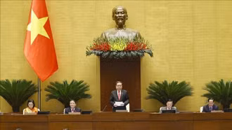 Quốc hội biểu quyết thông qua Nghị quyết Luật Tổ chức chính quyền địa phương (sửa đổi)