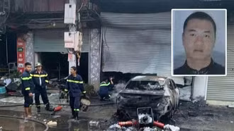 Truy bắt nghi phạm phóng hỏa đốt nhà ở Bắc Giang