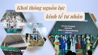 Khơi thông nguồn lực kinh tế tư nhân
