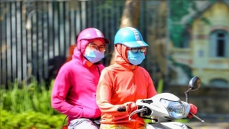 Thời tiết hôm nay (6/5): Bắc Bộ, Trung Bộ ngày nắng nóng, tối mưa dông