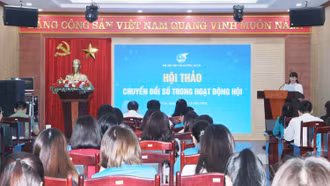 Hội thảo chuyển đổi số trong hoạt động hội phụ nữ 