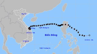 Thời tiết ngày 28/10: Bão số 6 suy yếu thành áp thấp nhiệt đới, gây mưa lớn ở Trung Bộ