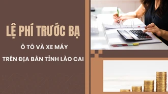 Ban hành Bảng giá tính lệ phí trước bạ đối với tài sản là ô tô, xe máy trên địa bàn tỉnh Lào Cai
