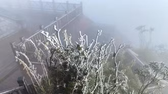 Thời tiết ngày 23/1: Vùng núi cao các tỉnh Bắc Bộ đề phòng băng giá và mưa tuyết