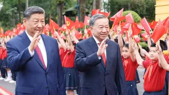 Điện mừng kỷ niệm 76 năm Ngày thiết lập quan hệ ngoại giao Việt Nam - Trung Quốc