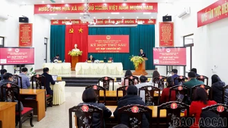 HĐND phường Âu Lâu khóa I tổ chức thành công kỳ họp thứ 6 (Kỳ họp chuyên đề)