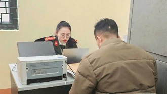 Công an xã Tả Van xử phạt đối tượng đăng tải nội dung sai sự thật, xuyên tạc về lực lượng Công an