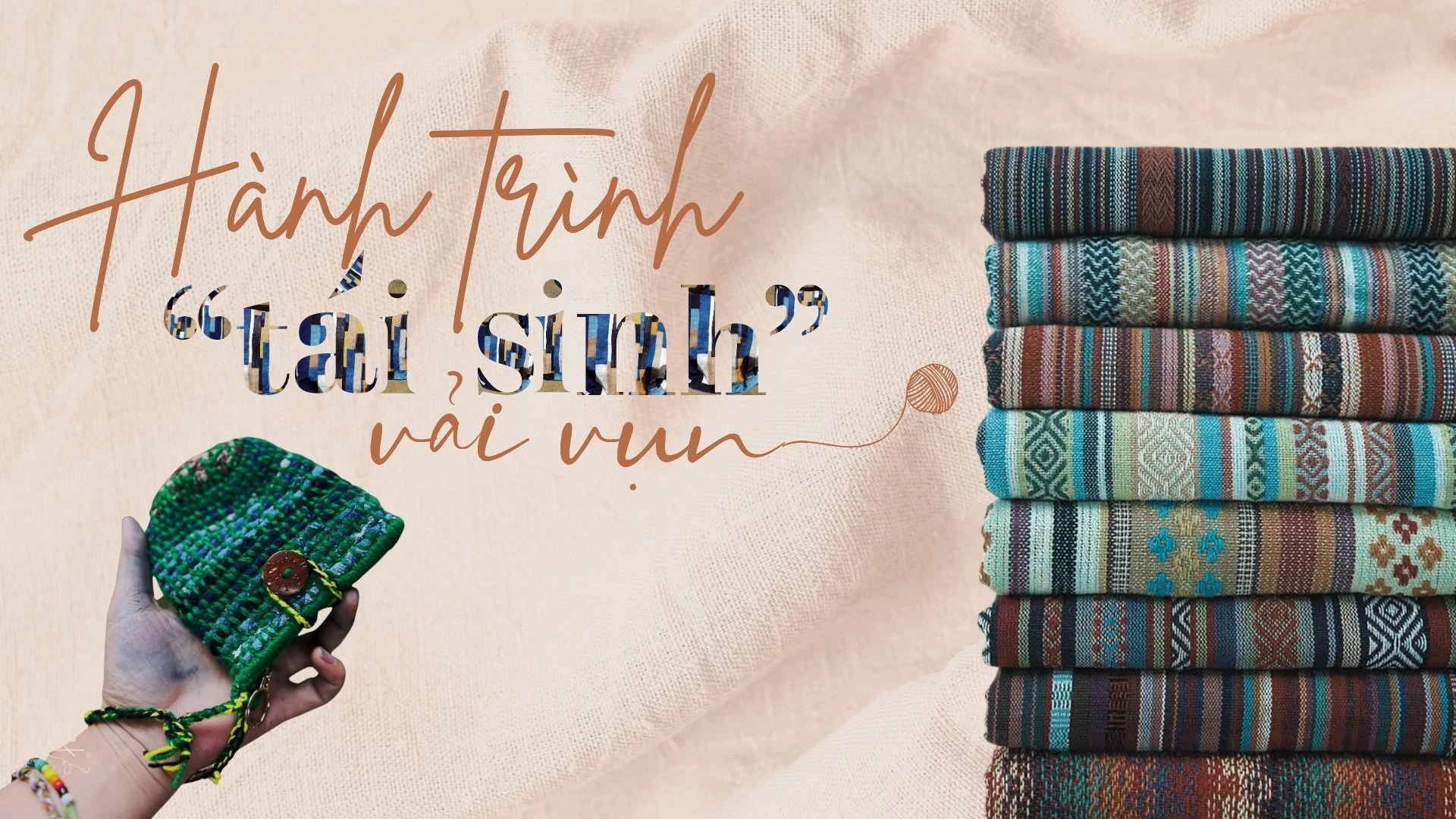 Hành trình "tái sinh" vải vụn