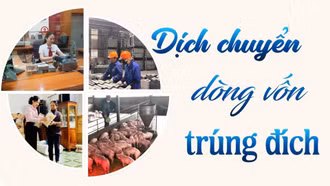 Dịch chuyển dòng vốn trúng đích 
