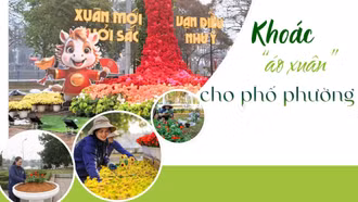  Khoác "áo xuân" cho phố phường