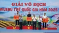 Đoàn Hà Nội giành giải Nhất toàn đoàn tại Giải Vô địch Wushu trẻ quốc gia năm 2025
