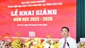 Đồng chí Phó Bí thư Tỉnh ủy Nguyễn Tuấn Anh dự lễ khai giảng tại Phân hiệu Đại học Thái Nguyên tại Lào Cai