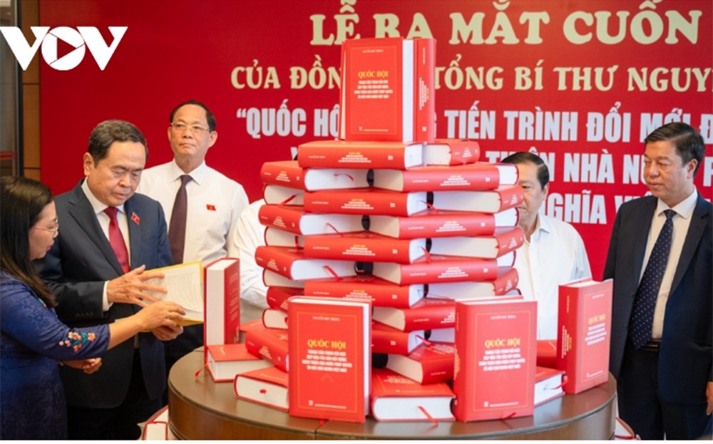 Ra mắt cuốn sách của Tổng Bí thư Nguyễn Phú Trọng về Quốc hội ảnh 2 Ra mắt cuốn sách của Tổng Bí thư Nguyễn Phú Trọng về Quốc hội ảnh 2
