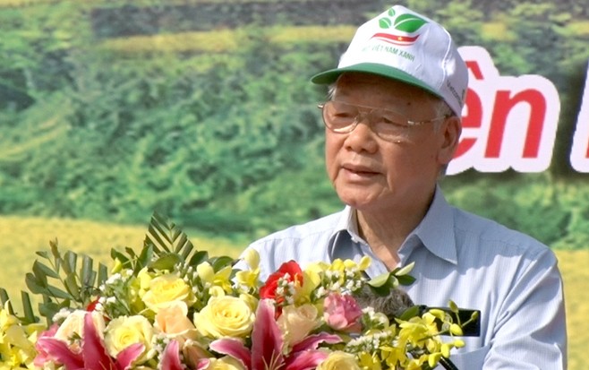 Một số hình ảnh Tổng Bí thư Nguyễn Phú Trọng thăm và làm việc tại tỉnh Yên Bái ảnh 1 Một số hình ảnh Tổng Bí thư Nguyễn Phú Trọng thăm và làm việc tại tỉnh Yên Bái ảnh 1