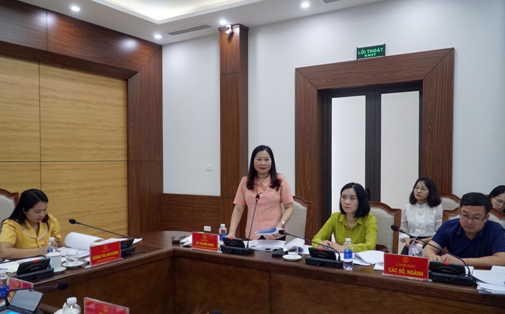 Thẩm tra các tờ trình, dự thảo nghị quyết lĩnh vực văn hóa- xã hội trình tại Kỳ họp thứ 17, HĐND tỉnh ảnh 1 Thẩm tra các tờ trình, dự thảo nghị quyết lĩnh vực văn hóa- xã hội trình tại Kỳ họp thứ 17, HĐND tỉnh ảnh 1