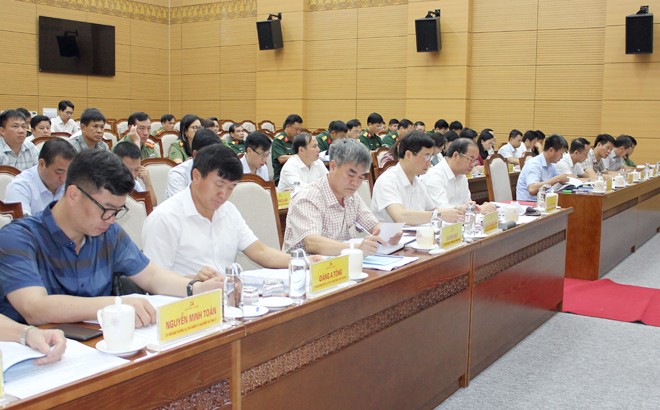 Hội nghị rà soát công tác chuẩn bị diễn tập khu vực phòng thủ tỉnh Yên Bái năm 2023 ảnh 2