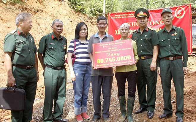 Khởi công xây dựng nhà tình nghĩa cho hội viên cựu chiến binh xã Tân Thịnh, huyện Văn Chấn ảnh 2