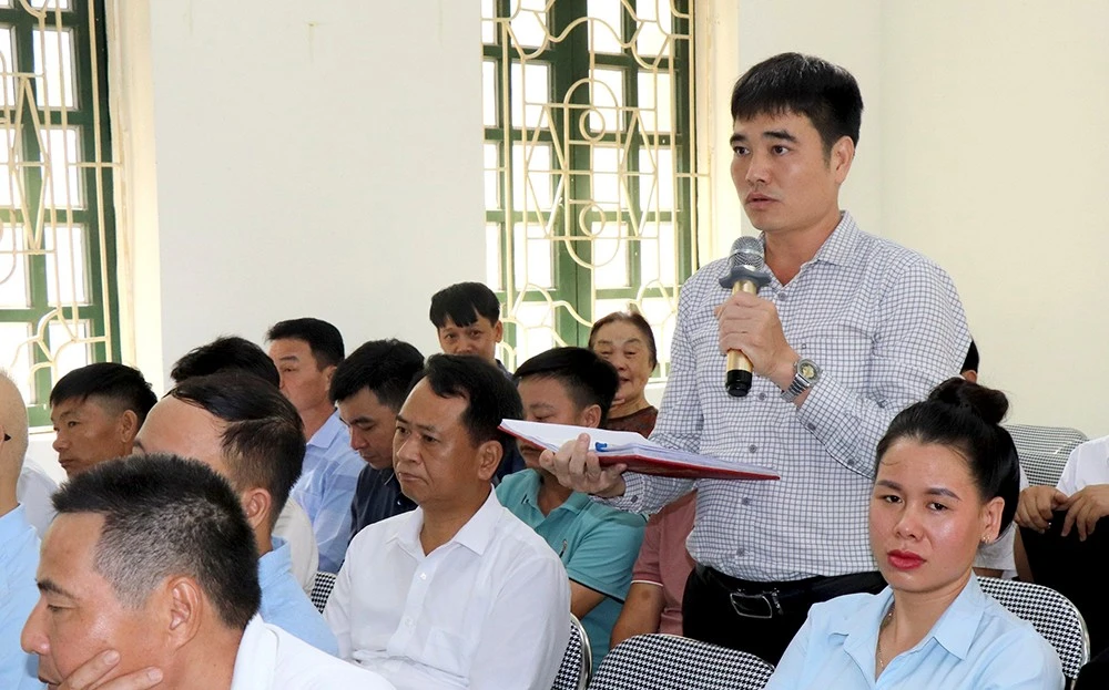 Bí thư Tỉnh ủy, Trưởng đoàn Đại biểu Quốc hội tỉnh Đỗ Đức Duy tiếp xúc cử tri thị xã Nghĩa Lộ ảnh 1