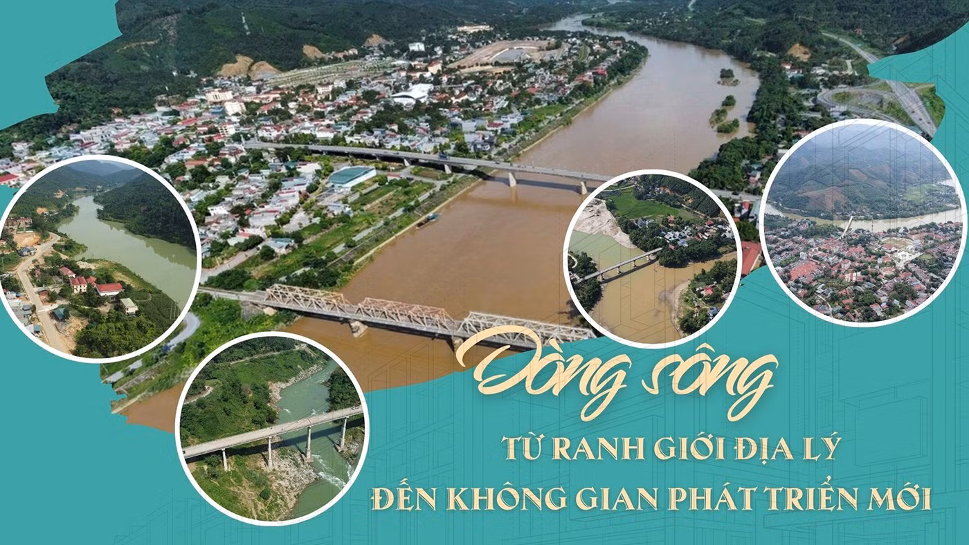 Dòng sông - từ ranh giới địa lý đến không gian phát triển mới