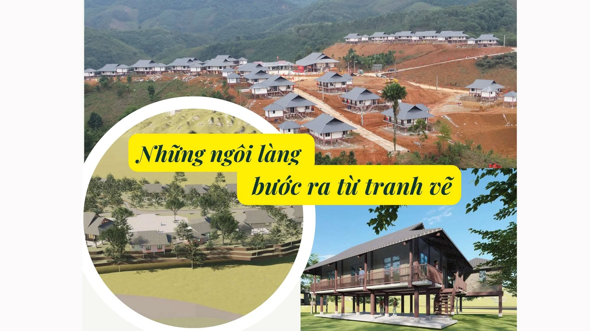 Những ngôi làng bước ra từ tranh vẽ