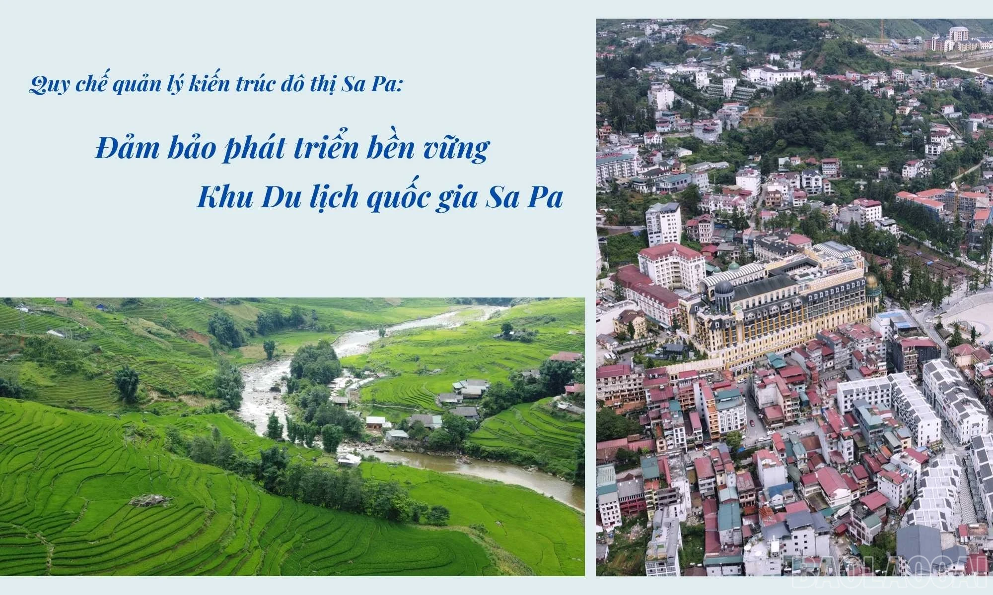 Đảm bảo phát triển bền vững Khu Du lịch quốc gia Sa Pa