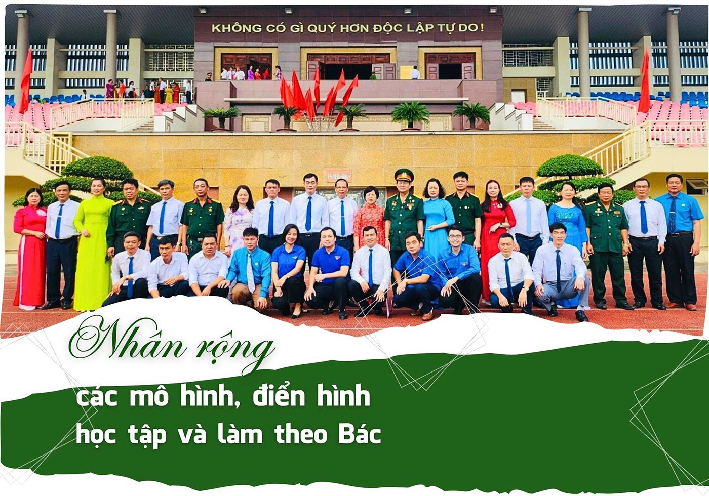 Nhân rộng các mô hình, điển hình học tập và làm theo Bác
