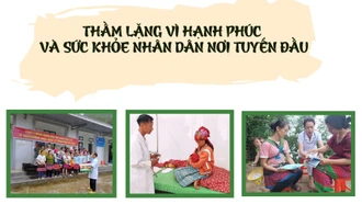 Thầm lặng vì hạnh phúc và sức khỏe Nhân dân nơi tuyến đầu