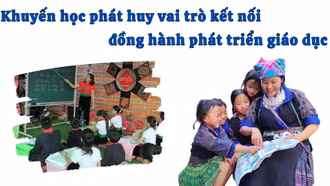 Khuyến học phát huy vai trò kết nối đồng hành cùng phát triển giáo dục