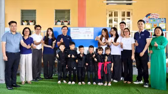 Lào Cai: 4 trường học được trao tặng hệ thống lọc nước và áo ấm trị giá hơn 700 triệu đồng