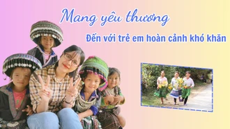 Mang yêu thương đến với trẻ em hoàn cảnh khó khăn